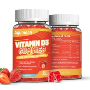 Frente del envase Agumoon Vitamina D3 5000 UI