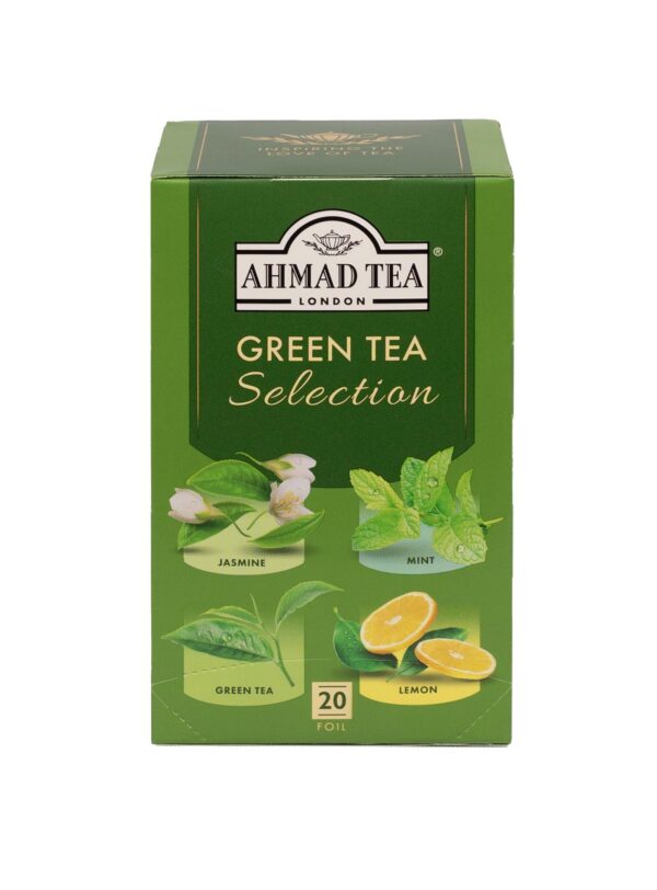 Ahmad Tea selección té verde 20 bolsas 6 paquetes regalo