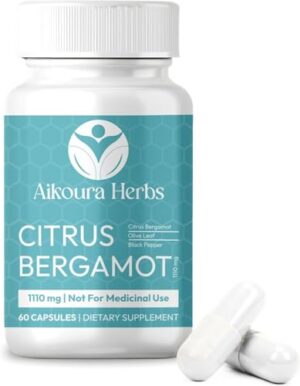 Version 1.0.0 AIKOURA Citrus Bergamot frasco
