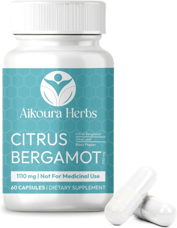 Version 1.0.0 AIKOURA HERBS Citrus Bergamot frasco