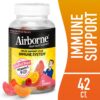 Airborne gomitas suplemento etiqueta nutricional