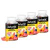 Airborne gomitas vitamina C 750mg envase frontal sabor frutas variadas