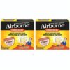 Airborne vitamina c 1000mg zinc tabletas efervescentes sin azúcar