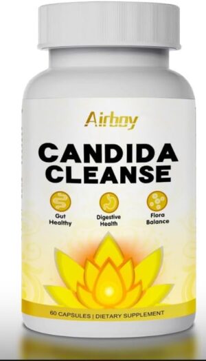 Version 1.0.0 Airboy Candida Cleanse cápsulas detox natural para cándida