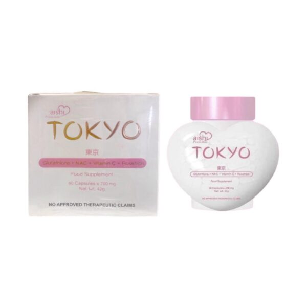 Frasco de Aishi Premium Tokyo Glutathione