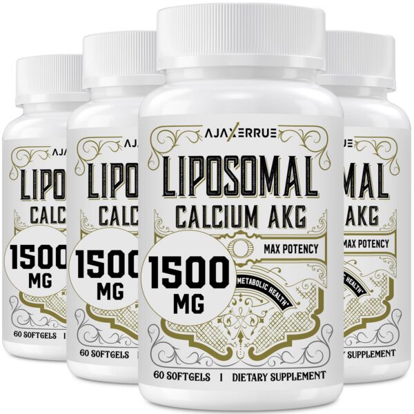 AJAXERRUE Ca AKG liposomal 1500 mg frasco