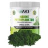 AKI ORGANIC polvo fitoplancton marino etiqueta frontal