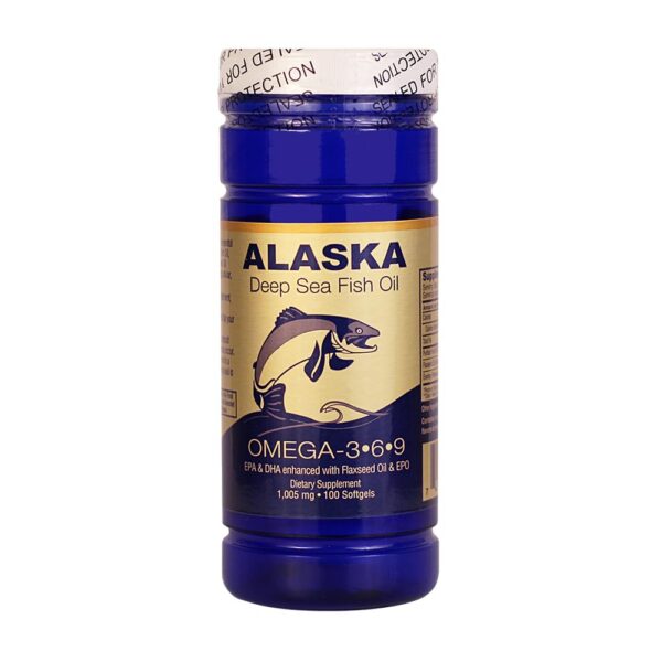 Alaska Deep Sea Fish Oil frente