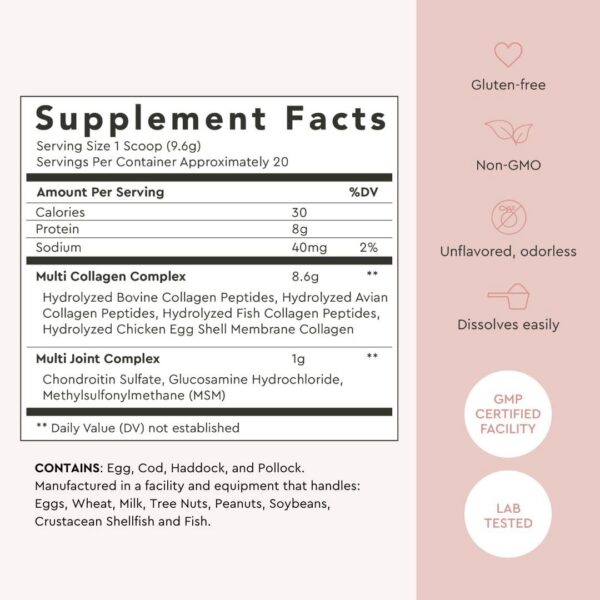 Polvo de colágeno Alaya listo para mezclar