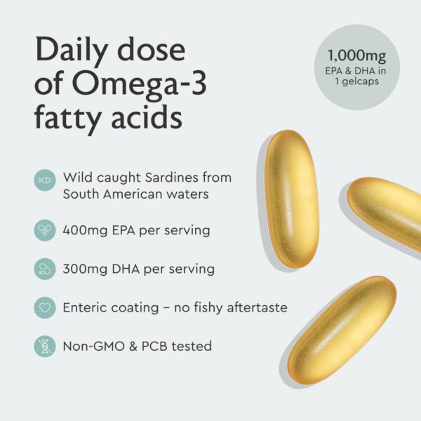 Version 1.0.0 Etiqueta frontal de Omega-3 Alaya Naturals
