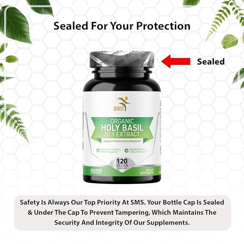 Version 1.0.0 Albahaca sagrada orgánica máximo potencia 2.5% ácido ursólico