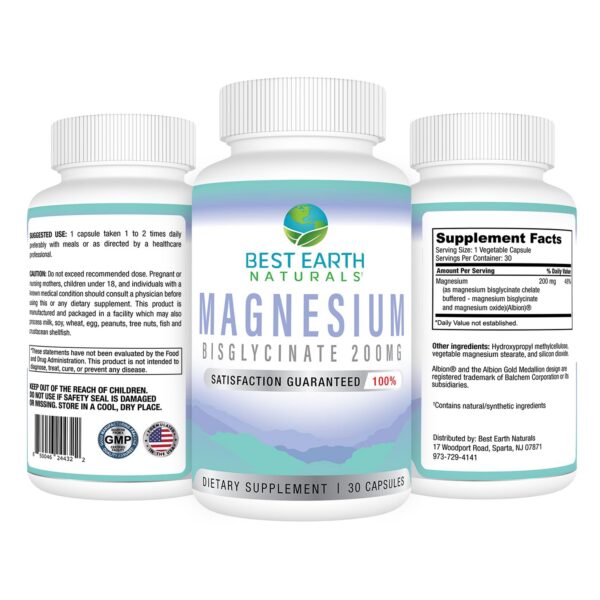 Version 1.0.0 Etiqueta Albion TRAACS en el frasco