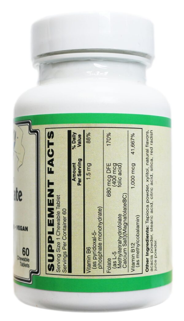 Detalle de la fórmula L-5-MTHF Magnafolate-C