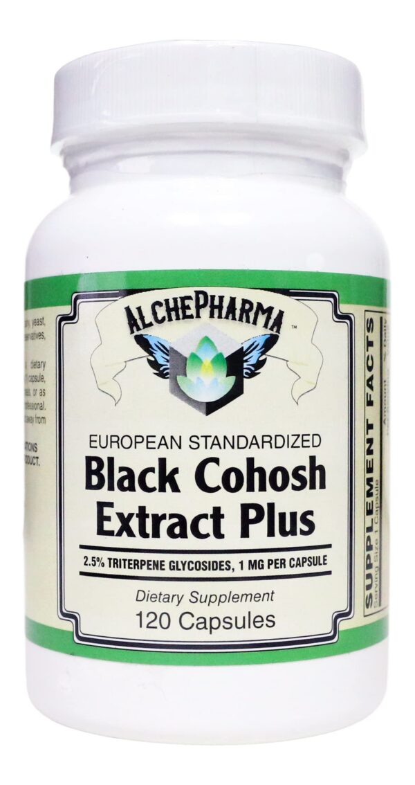 AlchePharma extracto cohosh negro 120 cápsulas