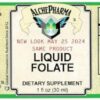 AlchePharma folato líquido gotas suplementarias