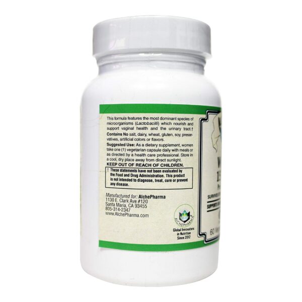 AlchePharma fórmula probiótica para microbioma femenino