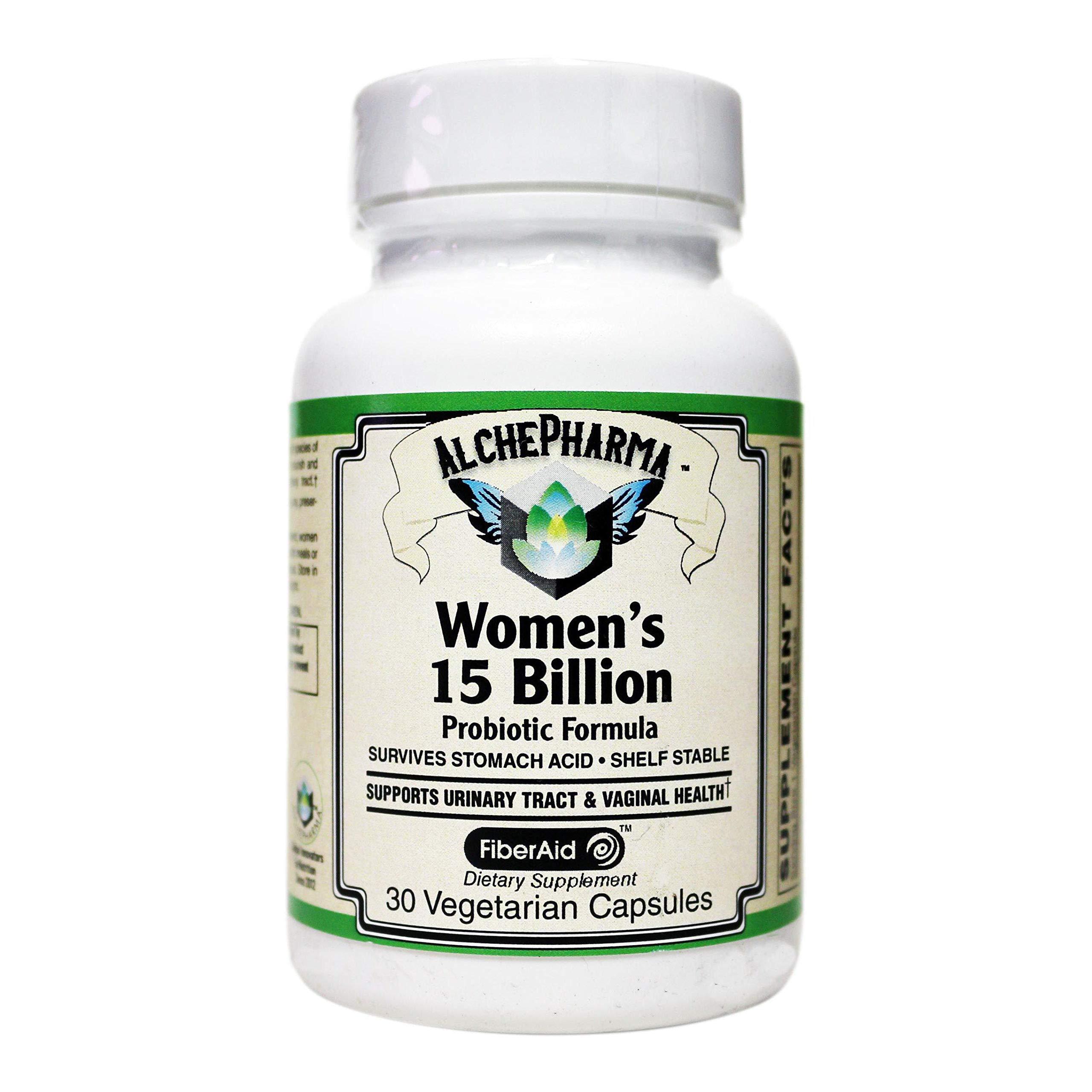 AlchePharma Probiotic for Women, 15B CFU