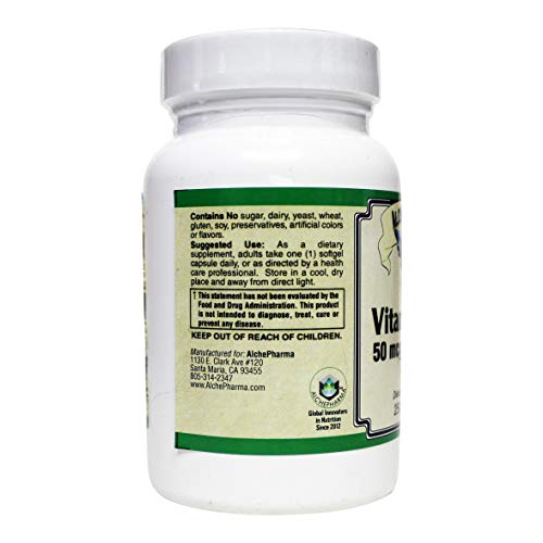 AlchePharma suplemento vitamina d3 cápsulas blandas fácil de tragar