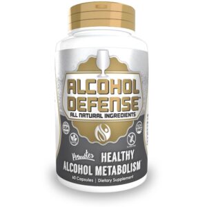 Version 1.0.0 Alcohol Defense 60 cápsulas para metabolizar alcohol saludablemente
