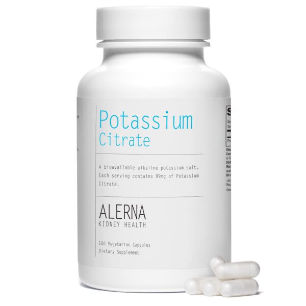 Etiqueta de ingredientes Citrato de potasio