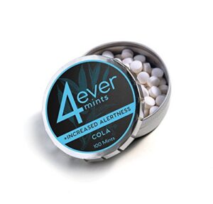 AlertMint mentas energéticas 100 tabletas bajo cafeína NeuOra