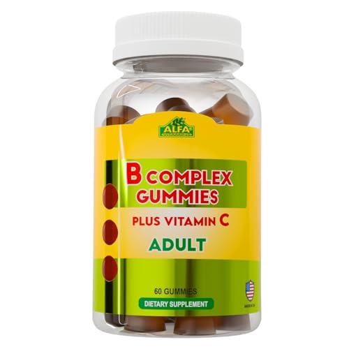 ALFA VITAMINS gomitas complejo vitamina B paquete frontal