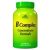 Alfa Vitamins suplemento complejo B 100 tabletas envase verde