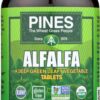 Alfalfa orgánica PINES bote 500 tabletas verdes