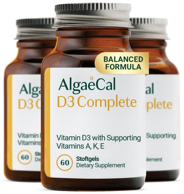 Frente de envase ALGAECAL 4-en-1 Vitamina D3 K2