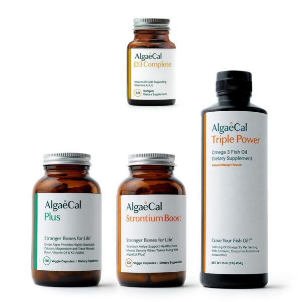 ALGAECAL bone bundle frontal etiqueta