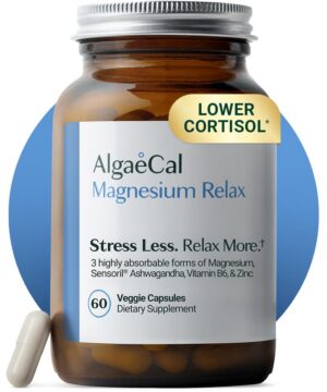 Frontal del empaque AlgaeCal Magnesium Relax