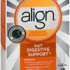 Align cápsulas probióticas para salud digestiva paquete doble