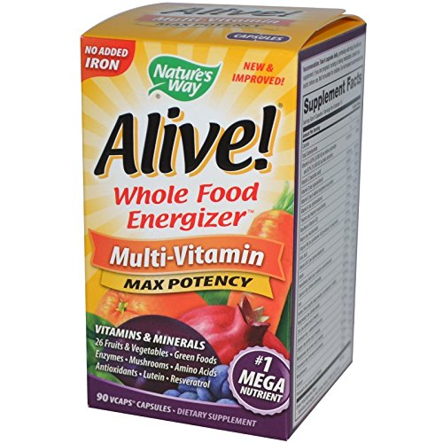 Alive suplemento sin hierro 90 unidades bienestar natural