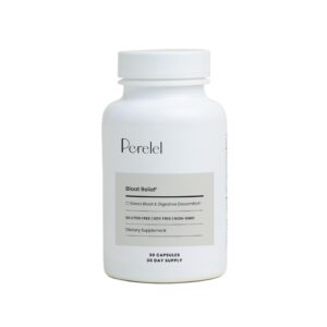 Bote de Alivio de Hinchazón Perelel suplemento digestivo 30 cápsulas