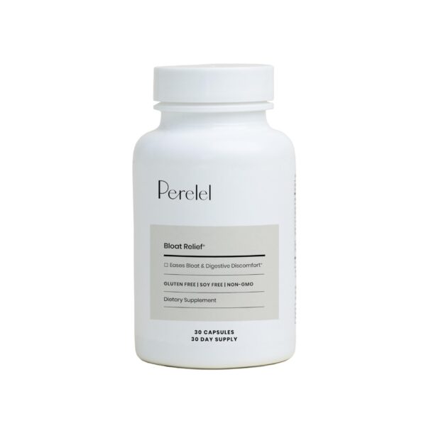 Version 1.0.0 Bote de Alivio de Hinchazón Perelel suplemento digestivo 30 cápsulas