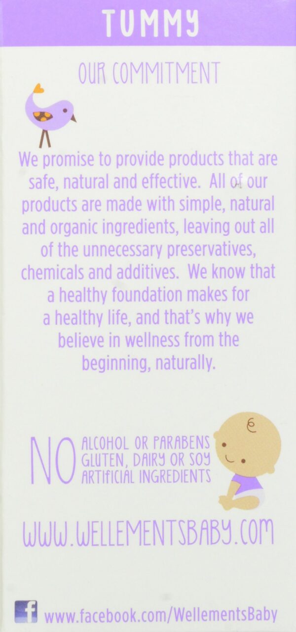 Alivio natural para malestar estomacal en bebés Wellements