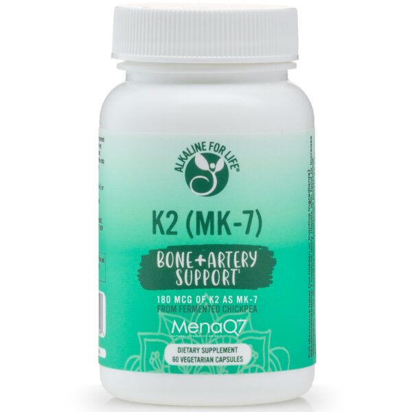 Alkaline for Life Vitamina K2 MK-7 - vista frontal