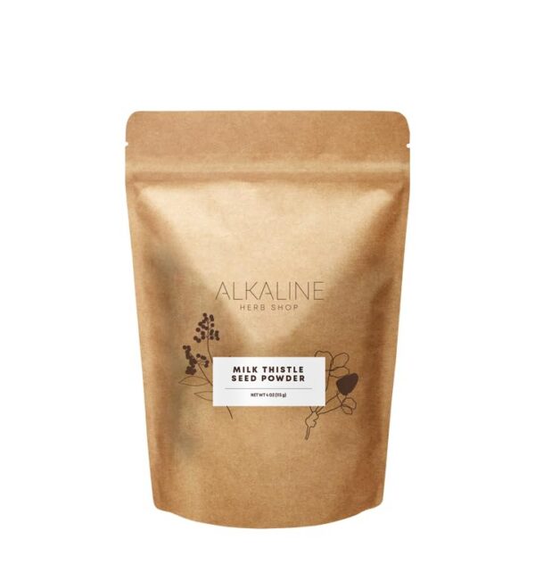 Version 1.0.0 Alkaline Herb Shop polvo de semilla cardo mariano 4 oz orgánico