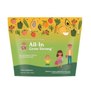 Polvo multivitamínico para niños – envase frontal