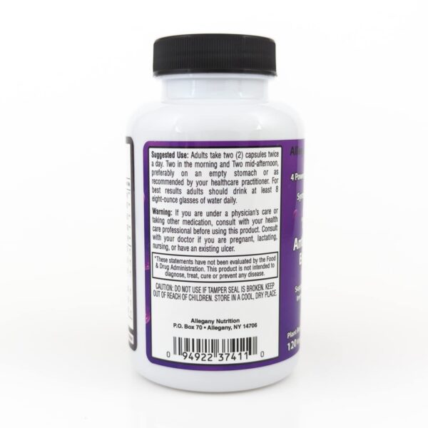 Cápsulas vegetales Allegany Daily Antioxidant Enzyme