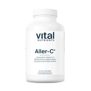 Aller-C vegano Vital Nutrients botella frontal