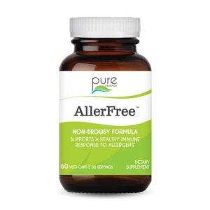 Frasco AllerFree 60 cápsulas - Pure Essence Labs