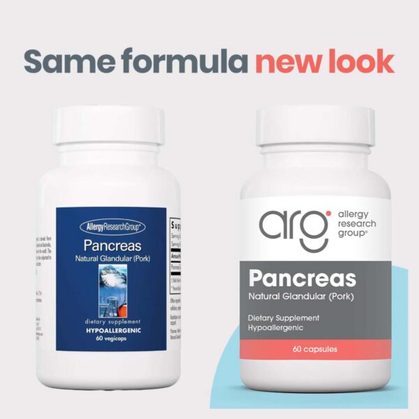 Cápsulas de enzimas pancreáticas Allergy Research Group