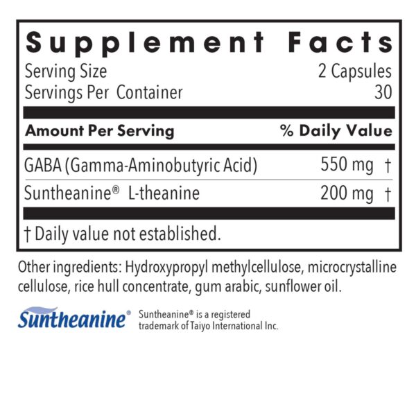 Envase Zen GABA L-Theanine