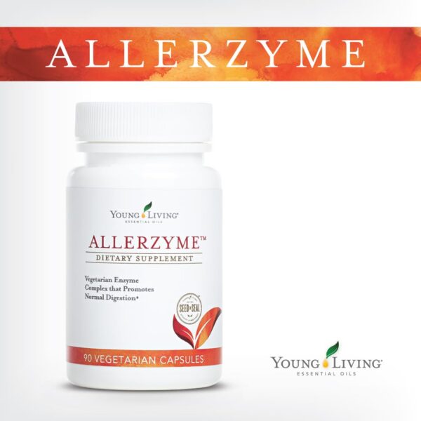Detalle de etiqueta Allerzyme