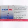 Etiqueta de AllicinMax en la botella