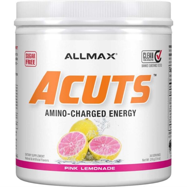 ALLMAX A:CUTS Pink Lemonade 210 g etiqueta frontal