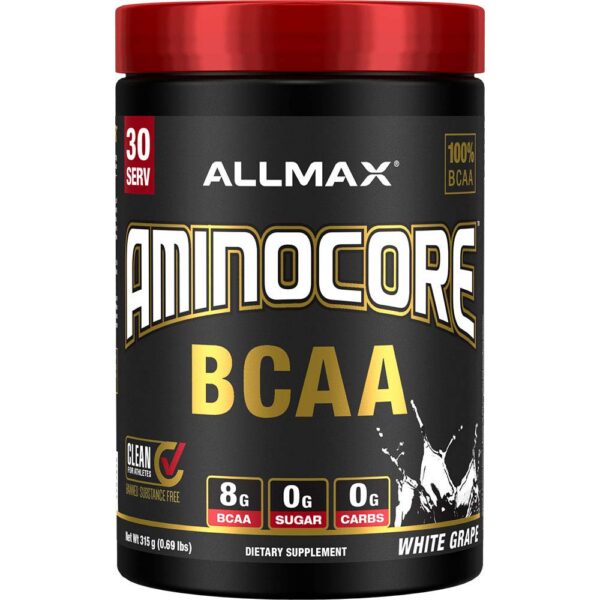 Version 1.0.0 Polvo AMINOCORE BCAA sabor uva blanca