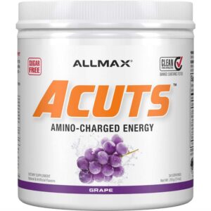 Frasco ALLMAX AMINOCUTS sabor Uva