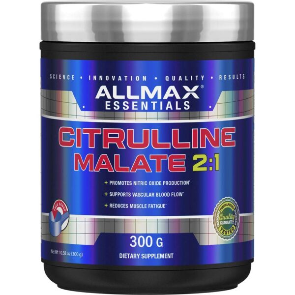Frente del envase ALLMAX Citrulline Malate